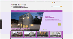 Desktop Screenshot of bedandbreakfastmostar.com